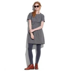 Madewell Grey Striped Songbird Dress - 0/2